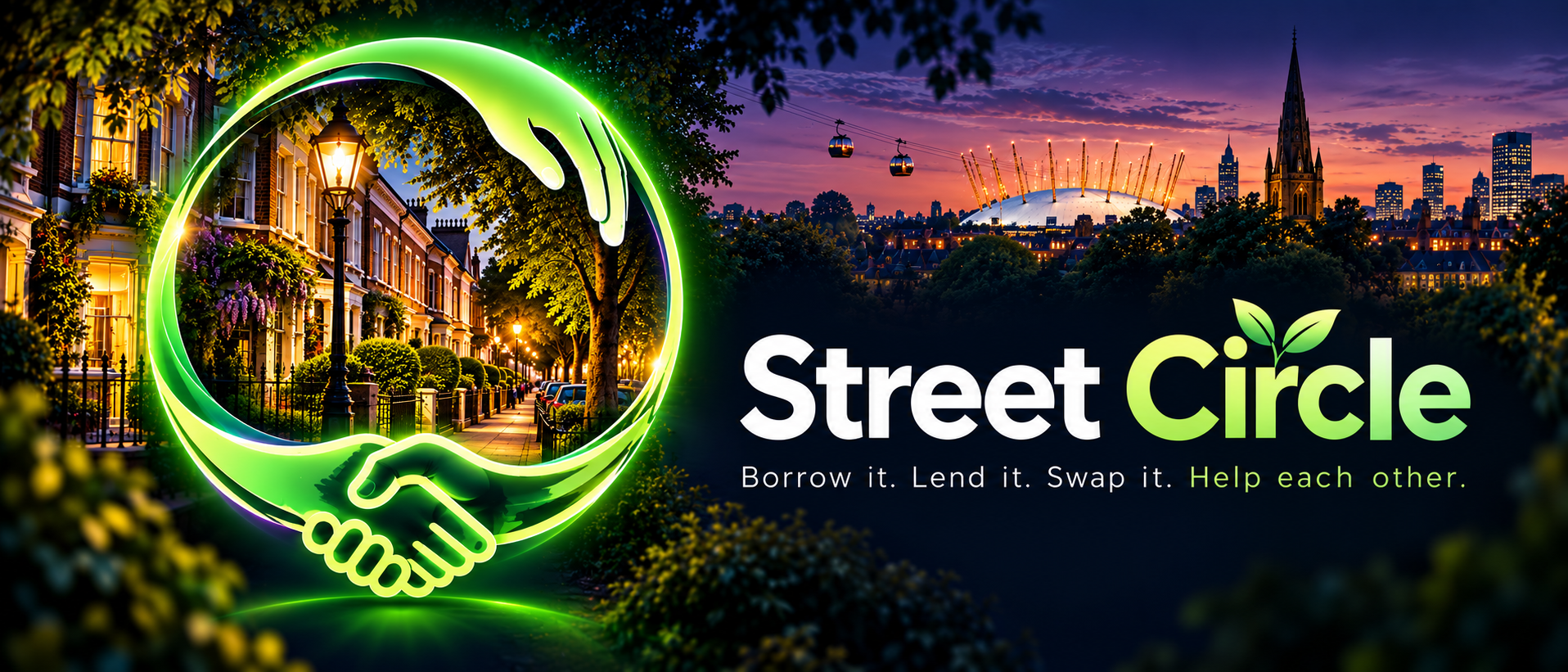 Street Circle — Borrow it. Lend it. Swap it. Help each other.